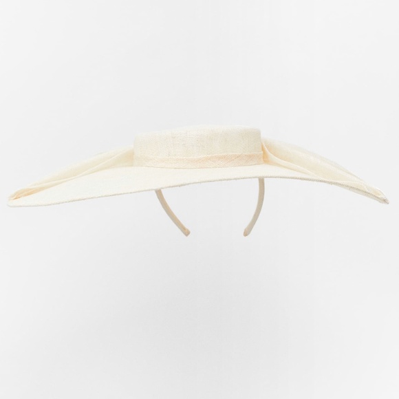 Zara limited edition picture hat with headband main image 4